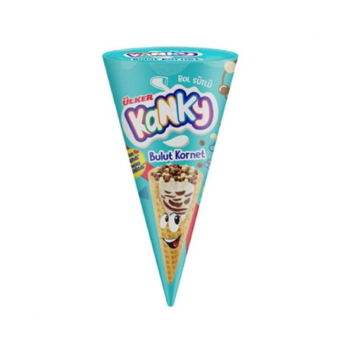 ÜLKER KANKY MILK CORNETA DE CACAO 26.5 GR