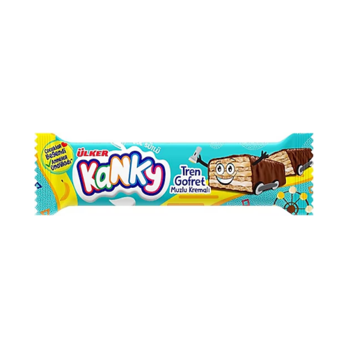 ÜLKER KANKY BANANA TRAIN WAFER 26 GR