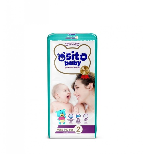 OSITO BABY MINI 3-6 KG * 40 PZ