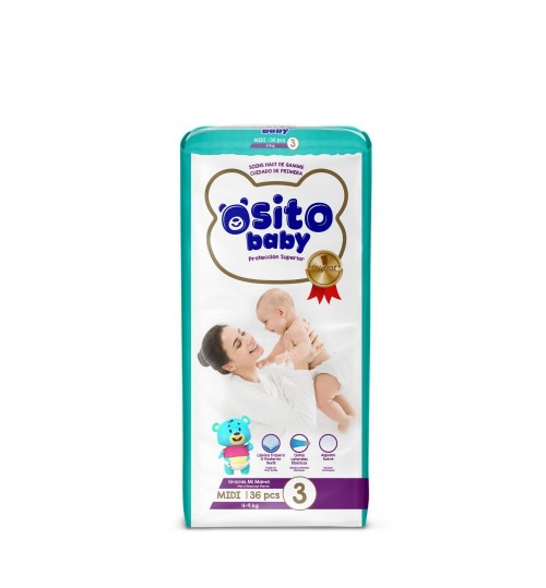 OSITO BABY MINI 4-9 KG * 36 PZ