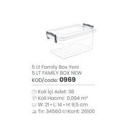 CAJA FAMILY 5 LT