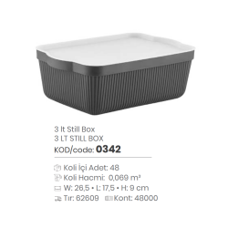 CAJA DE ALMACENAMIENTO DE 3 LT STILL