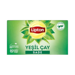 LIPTON TÉ VERDE CLARO LLANO 20 PIEZAS